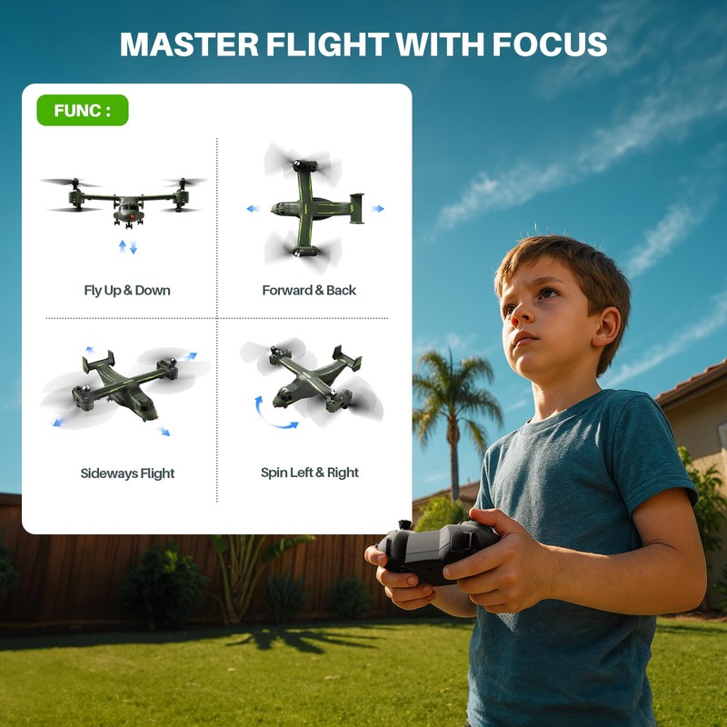 SYMA X550 Military RC Helicopter, 4 Channel Remote Control Helicopter