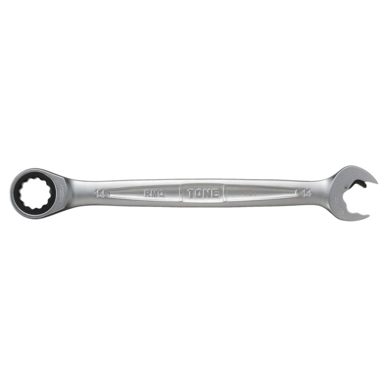 TONE Quick Ratchet Glasses Wrench RMQ-14 Double Side Width 0.6