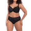 Curvy Kate Womens Wonderfully Full Cup Balconette Bra, Black, 36H