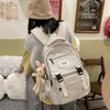 Laptop 30s bag for female student starting school look office worker college student casual 20s Unisex Blue