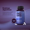 7 Enzimas Digestivas 120 Cápsulas Lactasa Bromelina Lipasa Nutrabasics