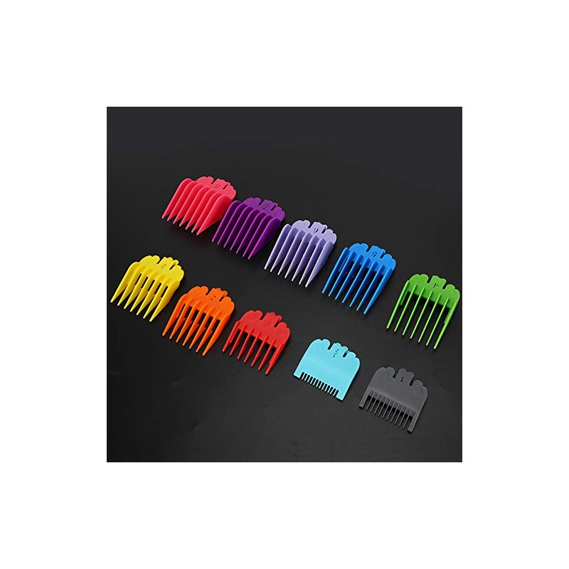 10pcs Comb Set Limit Combs Electirc Hair Clipper Accessory Hair
