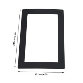 10pcs 3D Printer Gasket fep Screen Gasket, Stick on Gasket Pad Set, 241x171mm fep Film with 30pcs White Cloth, Suitable for D7 Photon Photon S 3D Printer Accessories