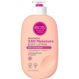 Eos New eos Shea Better Body Lotion - Pomegranate Raspberry, for Dry Skin, 16 fl oz