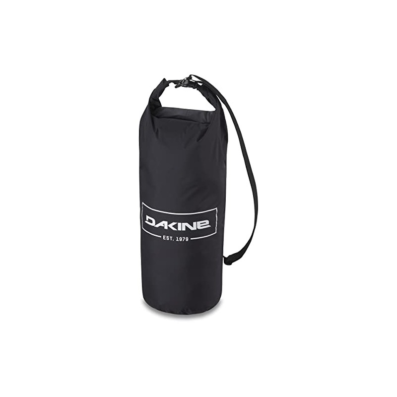 Dakine Packable ROLLTOP Dry Bag, Black, 20 Liter, Packable Rolltop