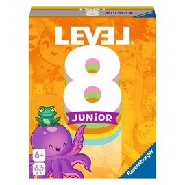 Ravensburger 20860 Level 8, Junior Version of The Card Game for 2-5 Players from 6 Years, White