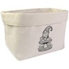 Large 'Gnome & Toadstool' Canvas Organiser/Storage Bag (OR00033201)