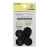 Kiyohara SUN10-133 Sankoko Series Basic Buttons, 6 Pieces, Diameter 0.8