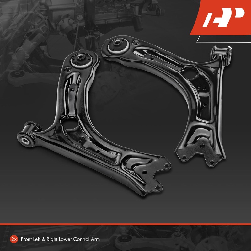 A-Premium 2 x Front Lower Control Arm, with Bushing, Compatible