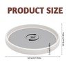 OVBOVA Lazy Susan Turntable Fridge Organiser 30 cm Kitchen Spice