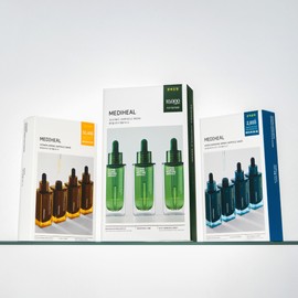 Mediheal Tea Tree Ampoule Mask 10 Sheets / High Concentration Trouble Soothing