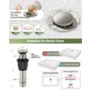 gotonovo Vessel Sink Faucet Modern Tall Bathroom Faucet Single Handle