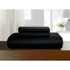 Elegant Comfort 1500 Premium Hotel Quality 3-Piece Duvet Cover Set, Luxury and Softest 1500 Premium Hotel Quality Microfiber Bedding Duvet Set, Wrinkle and Stain-Resistant, Twin/Twin XL, Black