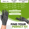 SLIMFIT GLOVE Disposable Black (Medium)