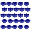 Plastic Insert Box/Storage Container, Blue, 108 x 108 x 63