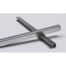 U Zinc - 9/32" - 6ft Zinc Came (Cut Into 3-24" Pieces) by BiNARi Glass Studio