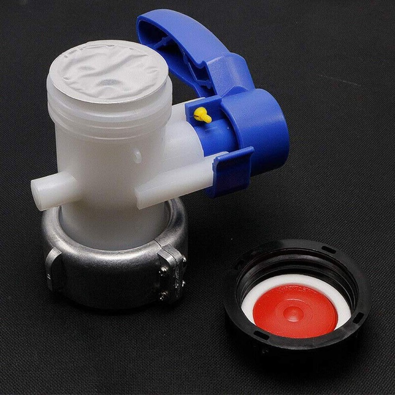 MACHSWON IBC Water Tank Butterfly Valve 62mm Valve Tap Anti-Corrosion