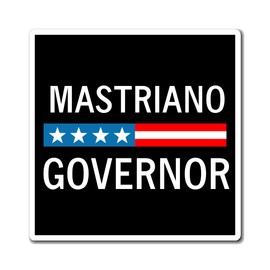 Doug Mastriano Magnet Black Doug Mastriano for Pennsylvania Governor Car Magnet Bumper Sticker USA Made