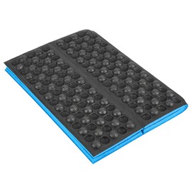 Camping Mat XPE Folding Seat Cuchion Moisture-resistant Mini Foam Seat Pad for Picnic Hiking Climbing Camping Travel (Blue + Black)