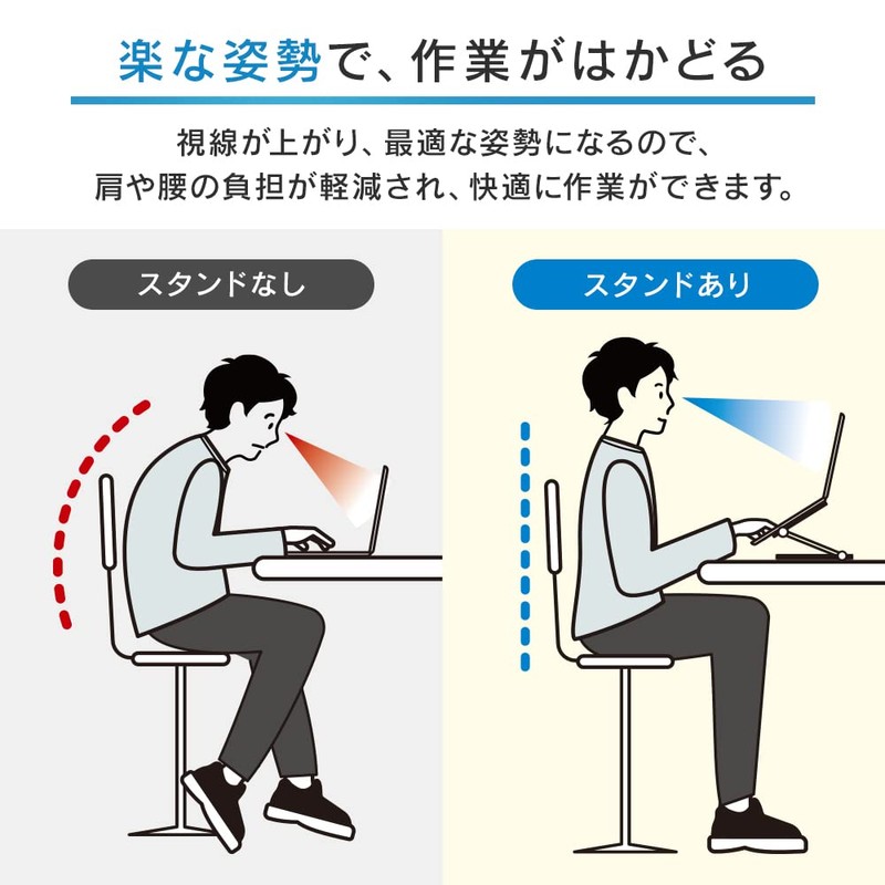 Iris Ohyama NPS-S Laptop Stand, Laptop Stand, Tablet Stand, Teacher