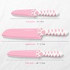 Meowkit 3-piece knife set, Kitchen Knife Set for Cooking, Pink