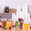 Lamosi 9oz Clear Plastic Cups, Disposable Plastic Cups for Party,
