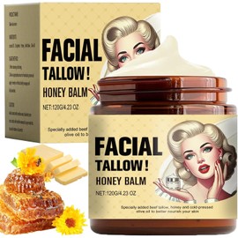 Generic Cebo de Res para La Cara Original, Sebo de Res para La Cara, Crema de Cebo de Res para La Cara, Hidratacin y Alimentacin Profunda, Absorbente Rpido, Face Moisturizer Cream, 4.23oz/120g