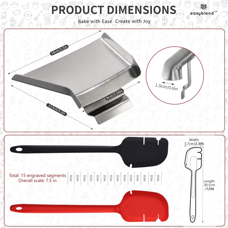 EasyBlend Pouring Chute for KitchenAid Mixer & Flour Funnel for
