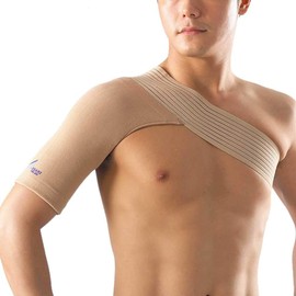 Esaki Shoulder Support, Shoulder Support, Inconspicuous, Beige, Thin Type, Stiff Shoulder, For Women, Men's, (M)