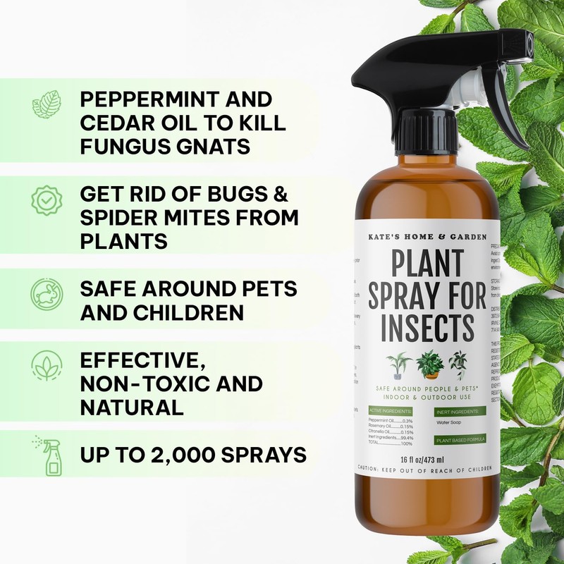 Kate's Home & Garden Plant Spray for Insects & Getting