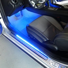 2010-2016 Camaro Door Sill Plates Led Lighting Kit (White)