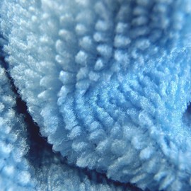 Clay Roberts Microfibre Cleaning Cloths, 40cm x 30cm - Pack of 10, Machine Washable, Polishing, Waxing & Dusting Cloth, Lint-Free, Scratch-Free