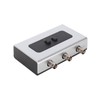 BNC Manual Switch BOX Composite Audio,video CCTV Camera Selector RG59
