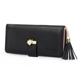 Wallets for Women with Multiple Card Slots and Fit Cellphone