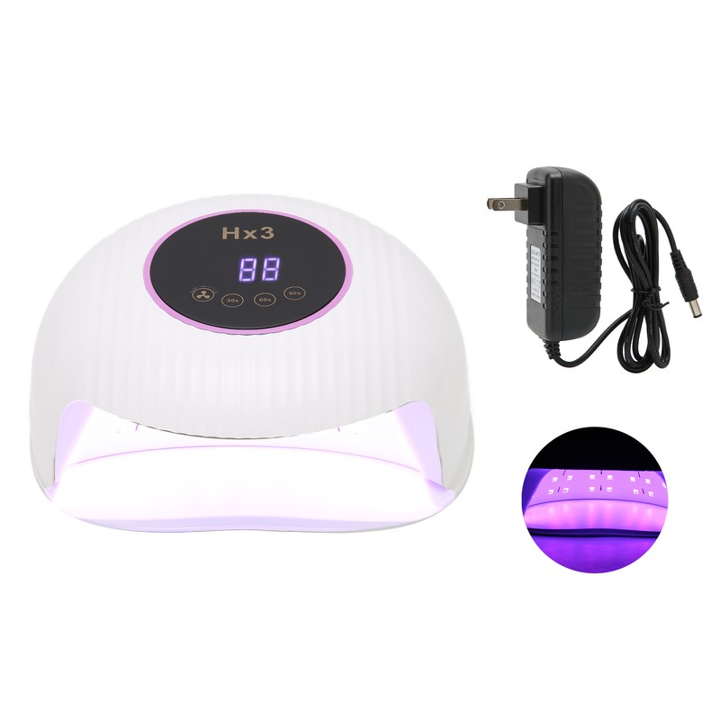 180W UV LED Nail Gel Curing Lamp 3 Time Setting