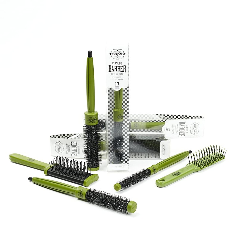 Professional Flat Hair Brush Termix Barber Small