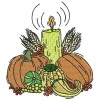 ThreadArt Embroidery Design Set - Fall(1) - 15 Designs -