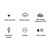 Baby Stroller Parasol Clip On Baby Stroller Sun Shade Sun
