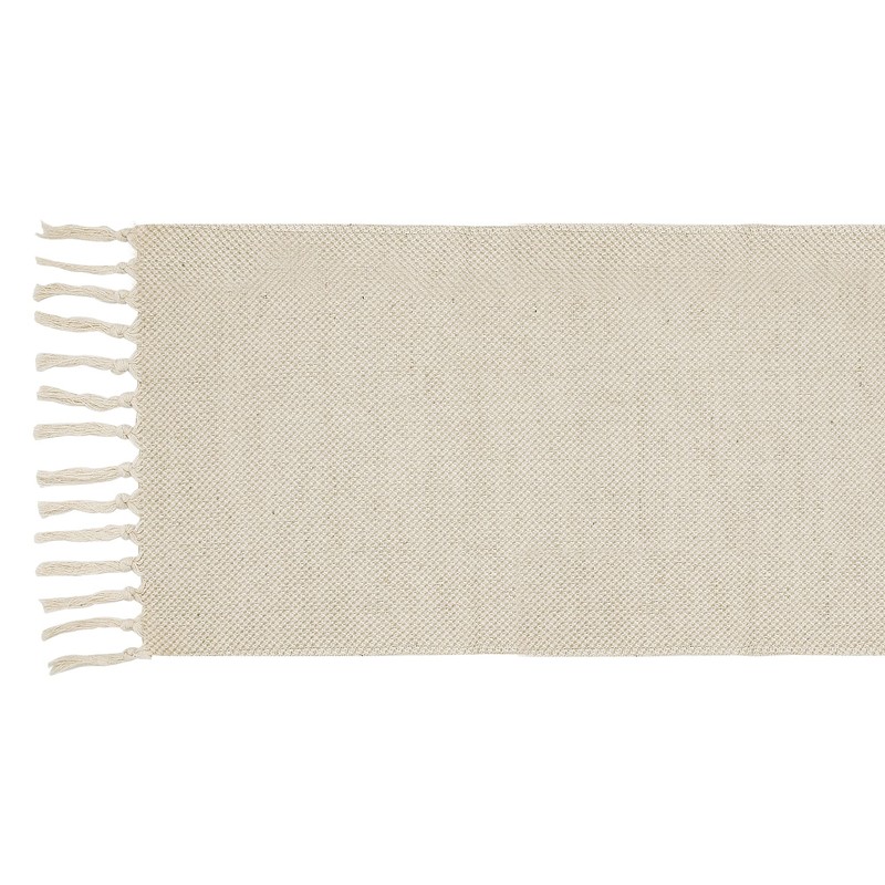 Time to Sparkle 33X200CM Woven Jute Table Runner with Tassels