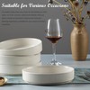 E-far Pasta Bowls Set of 4, 35oz Large Salad Bowl