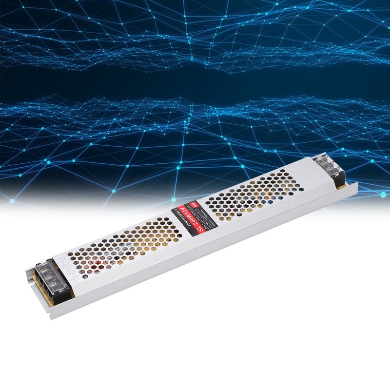 LED Power Supply Ultra Thin 190V‑240V AC Input 12V 16.7A