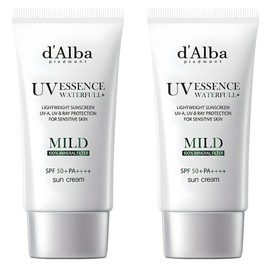 Dalba Waterful Mild Sun Cream SPF50+ PA++++, 50ml, 2 pieces / 달바 워터풀 마일드 선크림 SPF50+ PA++++, 50ml, 2개