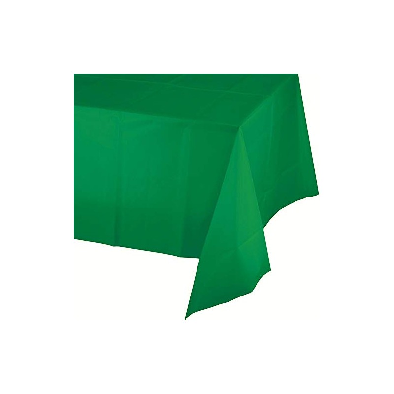 ROYAL7 3 Pack Disposable Plastic Tablecloth for Picnic, Birthday, BBQ,