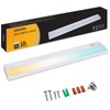 Ansen Hardwired Under Cabinet Lighting, 18inch 15W LED Light for
