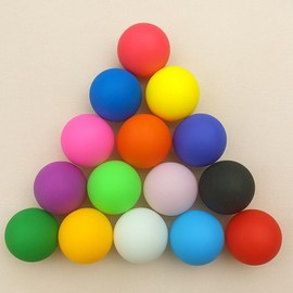 eMKay® Pack of 100 Multicoloured Ping Pong Table Tennis Balls ideal for Training Art Craft Toys Family School Games Cat Dog Beginner Kids Party Not for Professional Athletes (Random Colour Supplied)