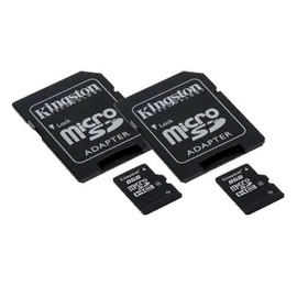 BlackBerry 9105 Pearl 3G Cell Phone Memory Card 2 x 8GB microSDHC Memory Card with SD Adapter (2 Pack)
