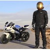 HWK Adventure/Touring Motorcycle Jacket For Men Textile Motorbike CE Armored