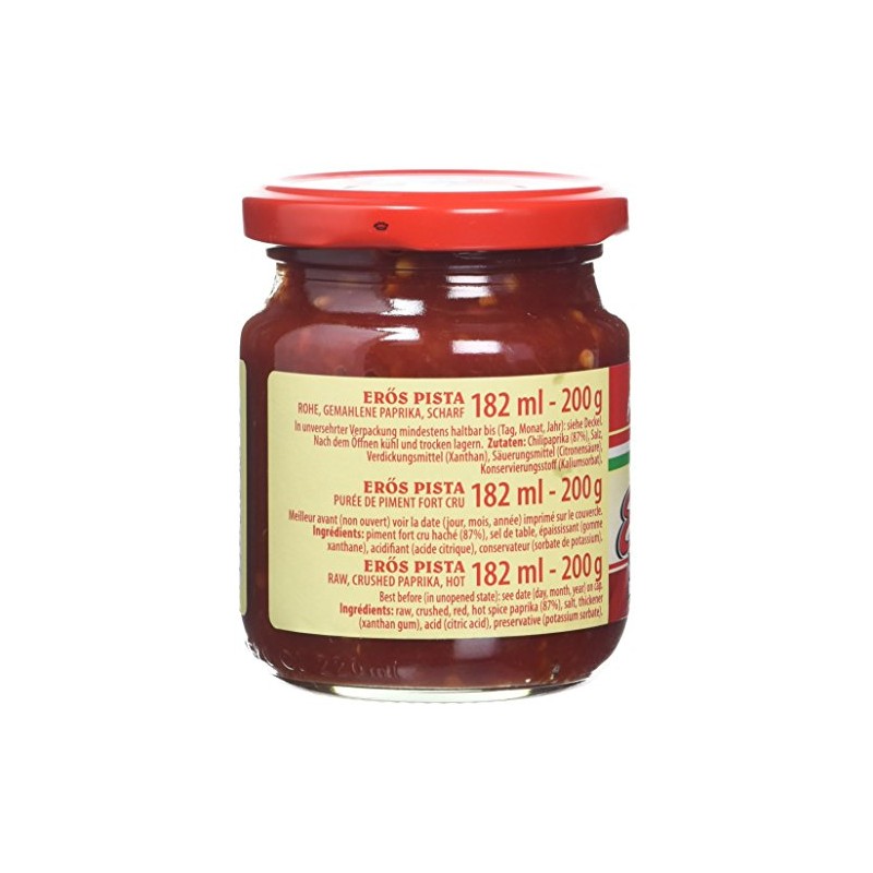 Hungarian Crushed Paprika Paste - Hot 200g