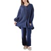 Rosemadam Maternity Pajamas, Top and Bottom Set, Nursing, Front Opening,