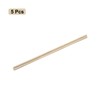 Sourcing Map Square Wooden Dowel Rod, 10" x1/8" x1/8", Unfinished